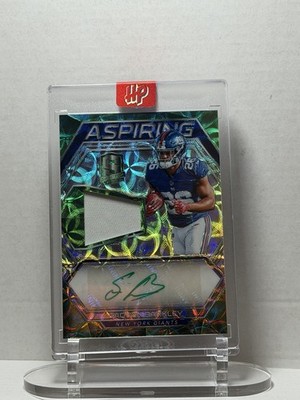 Panini Spectra 2018 Saquon Barkley Giants Aspiring Patch Auto APA-SB 23/25