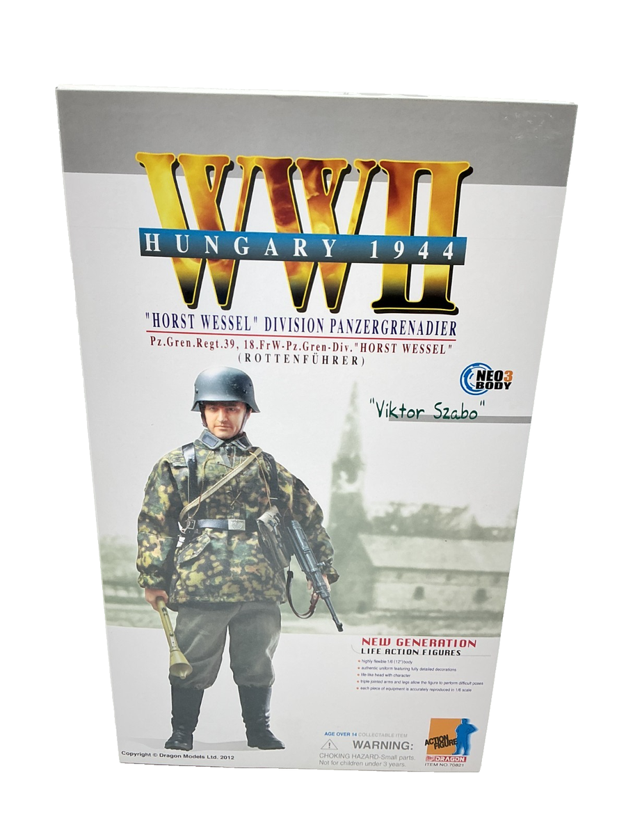 Dragon 1/6 WWII Horst Wessel Panzergrenadier VIKTOR SZABO Hungary