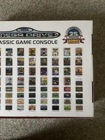 Sega MegaDrive Classic Game Console Sonic 25th Anniversary Edition Fast Despatch