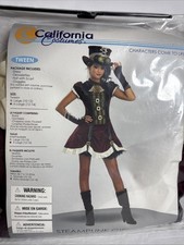 CALIFORNIA COSTUMES Tween Steampunk Girl Costume Sz-XL 12-14