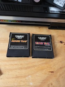 ColecoVision Bundle/ Power Cord, Controllers, 2 Games * No Audio Working *