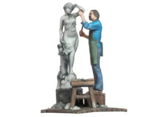 NOCH Personnage 3D : sculpteur - HO 1/87 - NOCH 10020