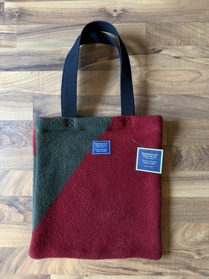 FARIBAULT WOOLEN MILL Unstructured Tote Dual Handle Book Bag Brand New w/ Tag