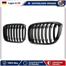 K�hlergrill Frontgrill Geeignet f�r BMW G01 G02 2018-2021  Einzelsteg Satz Paar