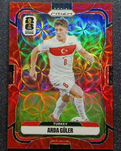 Arda Guler 2026 Panini Prizm FIFA World Cup Choice Red /85 #487