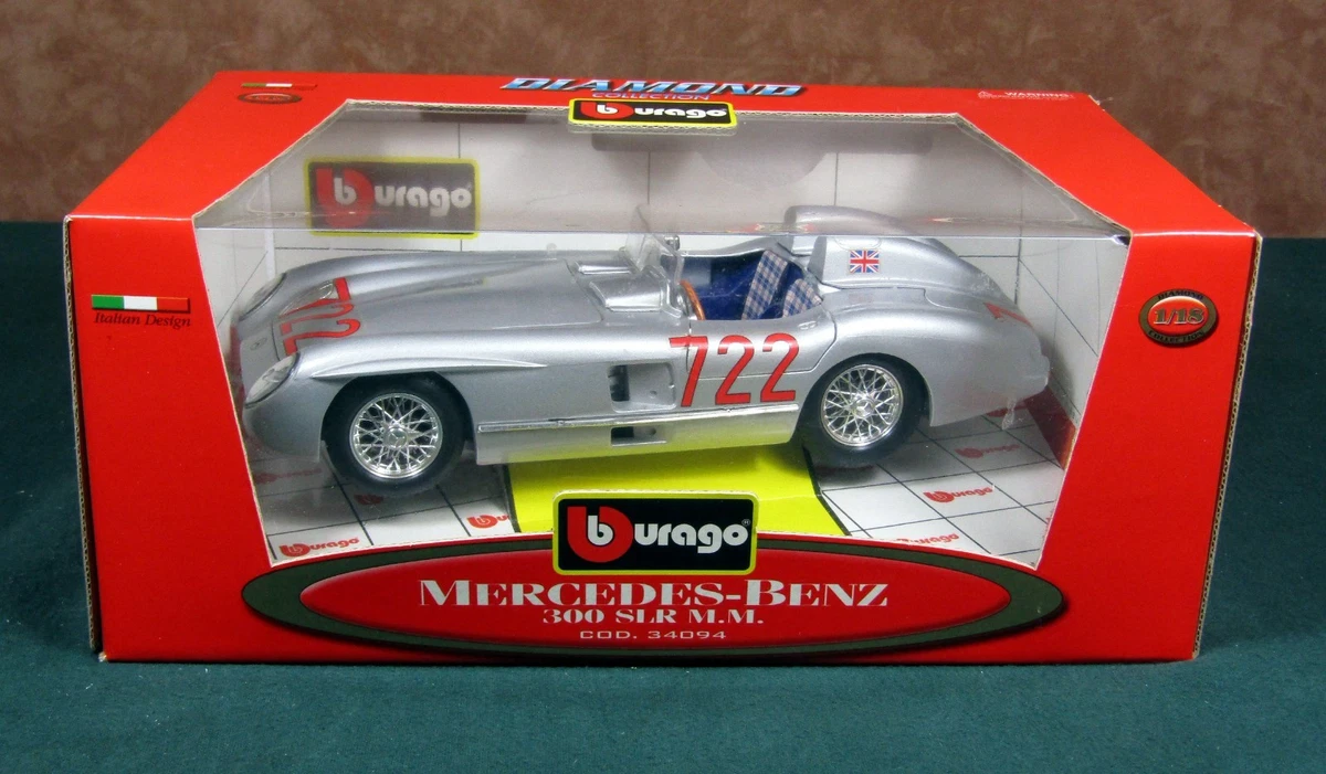Mercedes-Benz 1:18 Scale Vintage Manufacture Diecast Cars for sale