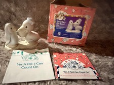 Precious Moments BC942 "Yer A Pel I Can Count On" Members Figurines Vintage