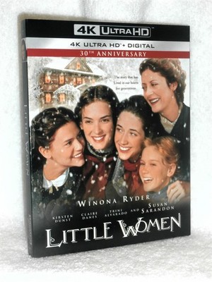 Little Women (4K/Blu-ray, 2024) NEW  Winona Ryder Susan Sarandon Gabriel Byrne 