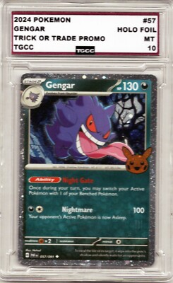 2024 Pokemon Gengar Trick Or Trade Graded | eBay
