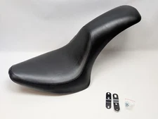 Le Pera LN-860 Silhouette Seat Vinyl Black 1984-1999 Harley Softail FXST FLST