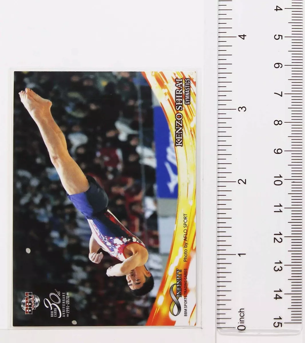 Kenzo Shirai Gymnastics 2020 BBM sports Trading Card