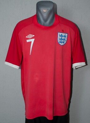 UMBRO イングランド代表 ユニフォーム ゲームシャツ 2010W杯 デフォー