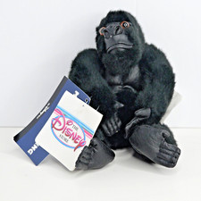 Disney Store MIGHTY JOE YOUNG 8" Beanbag plush NEW w Tags BLACK GORILLA
