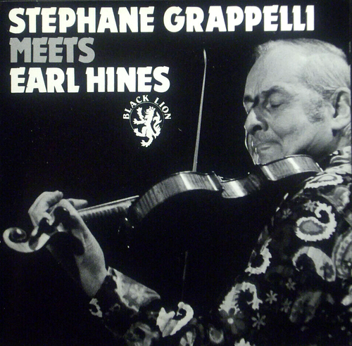 CD STEPHANE GRAPPELLI - Rencontre Earl Hines En État Comme Neuf