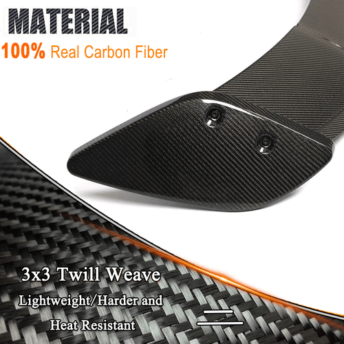 REAL CARBON Rear Roof Window Spoiler Fit for Benz X156 GLA200 GLA250 GLA45 - Picture 9 of 12