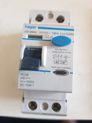 HAGER RCCB RCBO CD263U CD284U ADN132 MZ006 - Picture 7 of 9