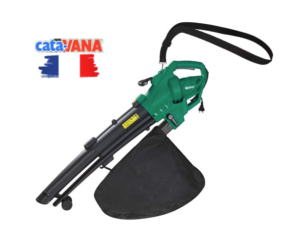 Souffleur de feuilles 3000W parfait pour les allées et terrasses