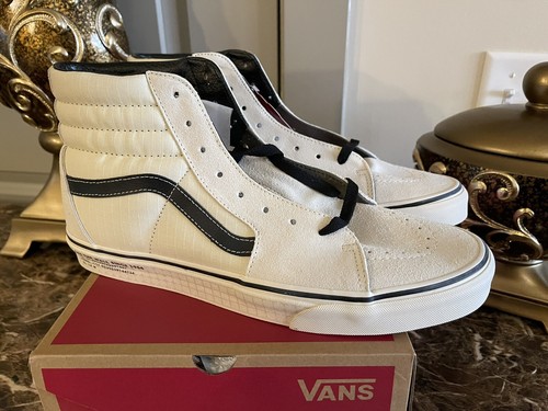 Vans 66 Supply SK8-Hi Skate Sneakers High Shoes Antique White VN0A4BV622H  SIZE12 | eBay