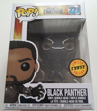 Funko Pop BLACK PANTHER CHASE Vinyl #273 Exclusive RARE Protector See NICE BOX
