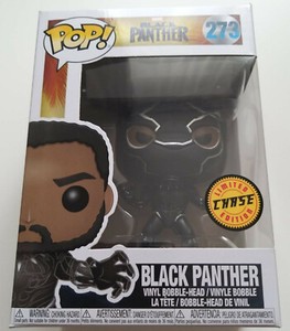 Funko Pop BLACK PANTHER CHASE Vinyl #273 Exclusive RARE Protector See NICE BOX | eBay