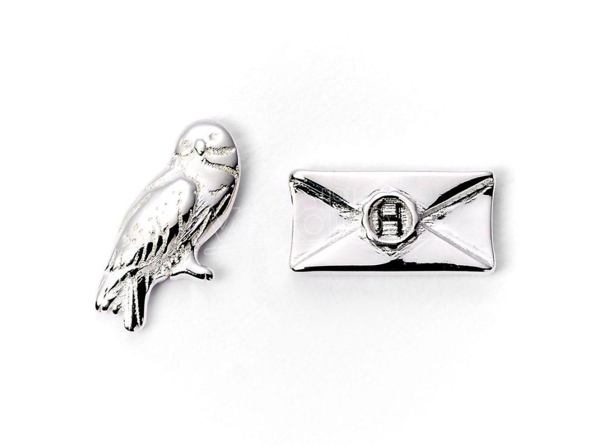 Harry Potter Orecchini Hedwig & Lettera (silver Plated) Carat Shop, The