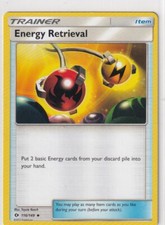 Pokemon Carta Trading Sole E Luna 116/149 Recupero Energia Inglese