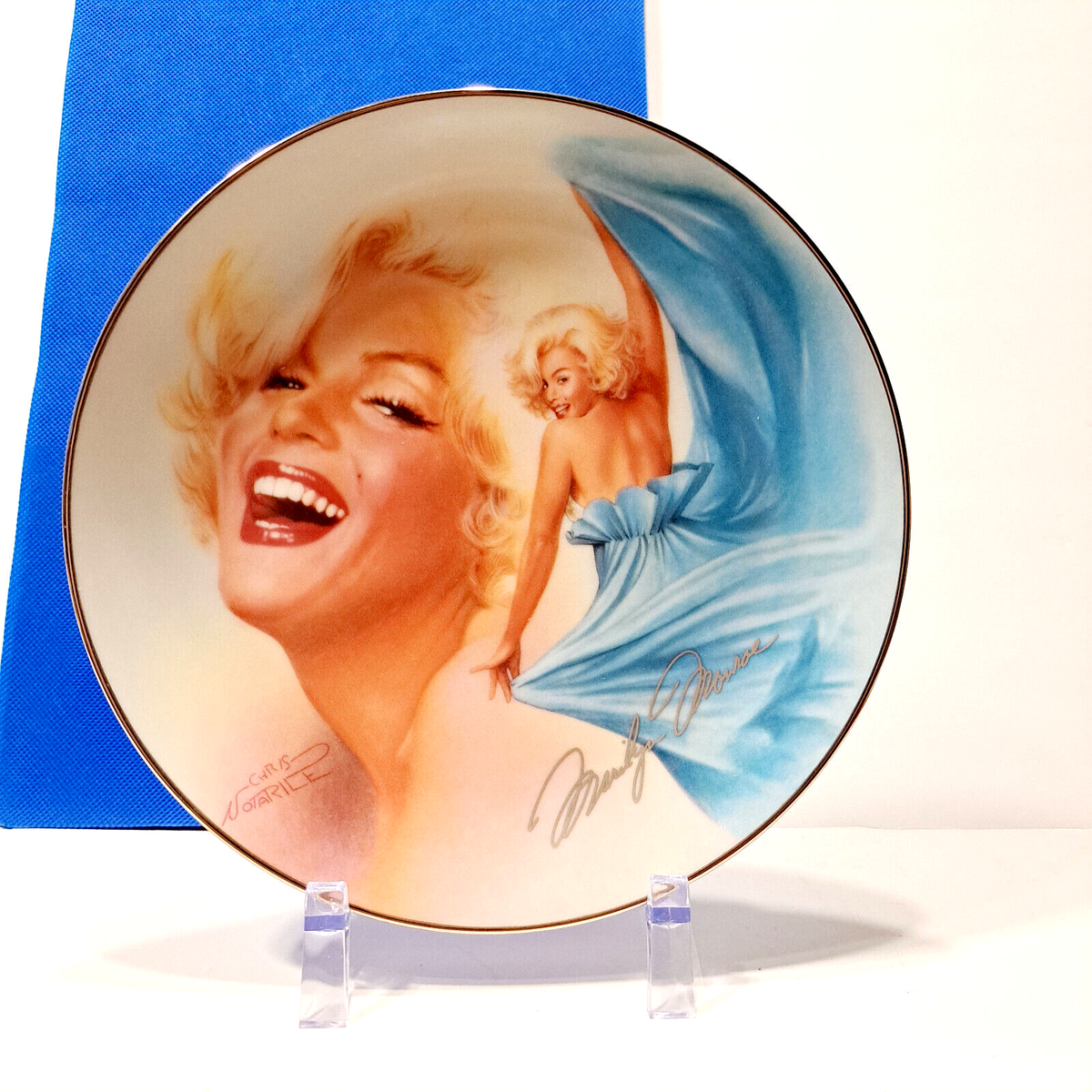 Bradford Exchange Marilyn Monroe A TWINKLE IN HER EYE 4th Issue Collector Plate 