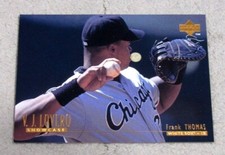 1996 Upper Deck V.J. Lovero Showcase #VJ15 Frank Thomas Insert - White Sox