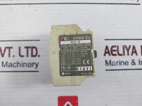 LG AU-2 Auxiliary Contact Unit AU-2 - Picture 5 of 5