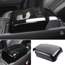 Black Central Console Armrest Box Cover Trim For Land Rover Defender 2020-2024