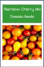 Rainbow Cherry Mix Tomato Seeds | Fresh NON-GMO Heirloom Tomato Garden Seeds