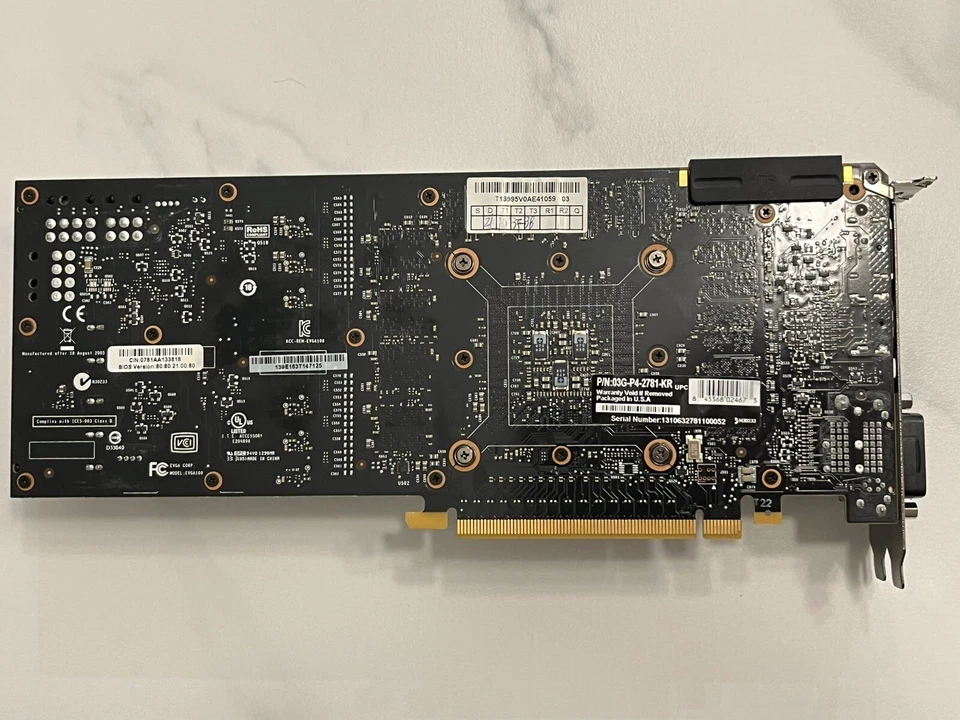 EVGA NVIDIA GeForce GTX 780 with box - Flashed BIOS for Mac Boot Screen - Image 3 of 4