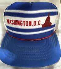 NEW Vintage WASHINGTON D.C Mesh Snapback Foam Inner Trucker Hat