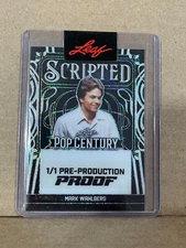Mark Wahlberg 2024 Leaf Pop Century 1/1 Pre Production Proof