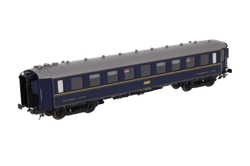 LS Models 49125 SNCF Schlafwagen WL Typ F CIWL blau / gelbe Lini UIC Ep4 neu+OVP | Zustand: Neu