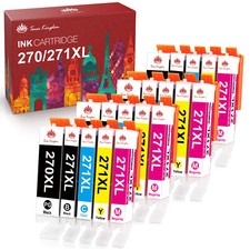20 Pk PGI-270XL CLI-271XL Ink Cartridges for Canon PIXMA TS5020 TS6020 NO GRAY