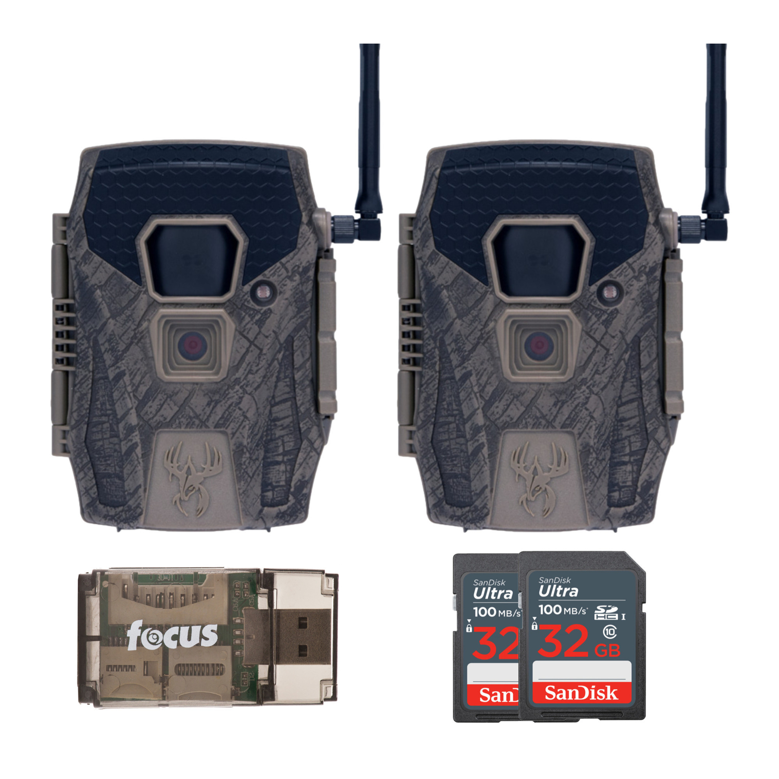Wildgame Innovations Terra XT 2.0 24-мегапиксельная сотовая камера серого цвета в комплекте из 2 предметов