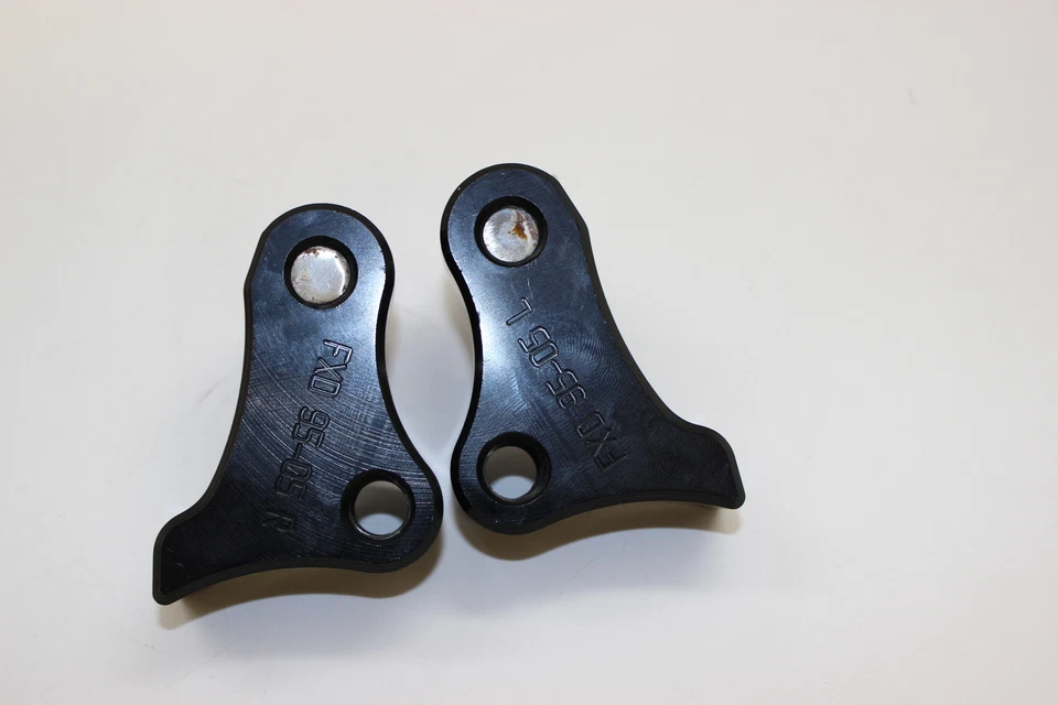 95-2005 HARLEY-DAVIDSON DYNA REAR BACK SHOCK LOWERING BRACKETS - Image 2 of 2