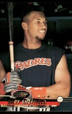 1993 Topps Stadium Club Members Choice #300 Gary Sheffield Padres baseball card