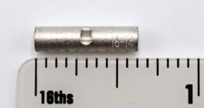 MVP 100 pc 14-16 AWG Non-Insulated Seamless Butt Splice Connector - Long Version