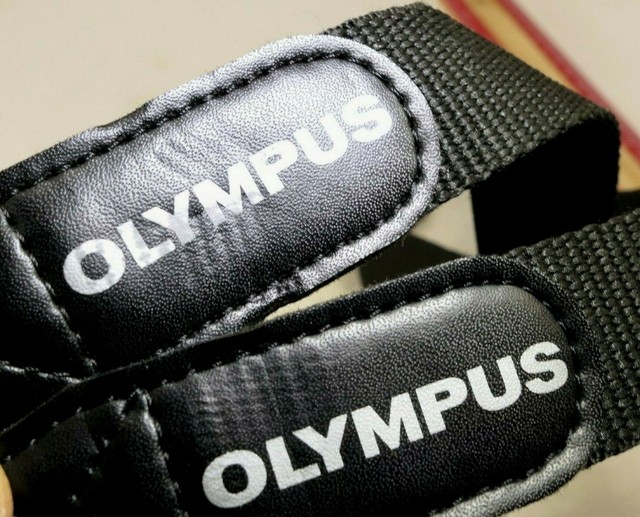 OLYMPUS camera neck/shoulder Strap for genuine 2.5cm wide Black eBay