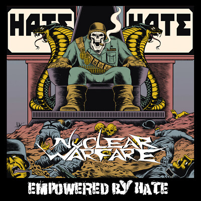 NUCLEAR WARFARE - Empowered By Hate - Splatter-Vinyl-LP - 166179
