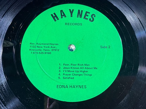 Y-50 EDNA HAYNS My God Knows - RECORD - CHRISTIAN / GOSPEL - Imagen 6 de 6