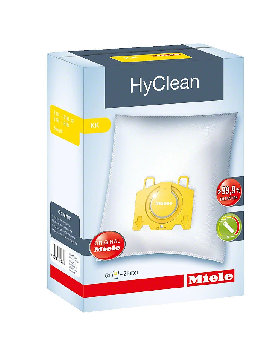 MIELE GENUINE KK VACUUM CLEANER BAGS FOR QUICK STEP H1 | eBay