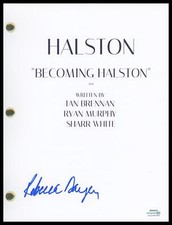 Rebecca Dayan "Halston" AUTOGRAPH Signed 'Elsa Peretti' Episode Script ACOA