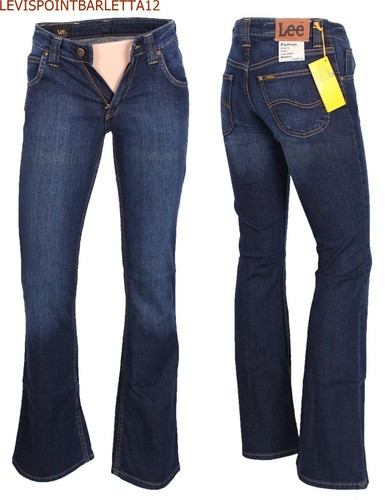 Jeans bootcut Le Mini Boot a vita media in Nero - Frame