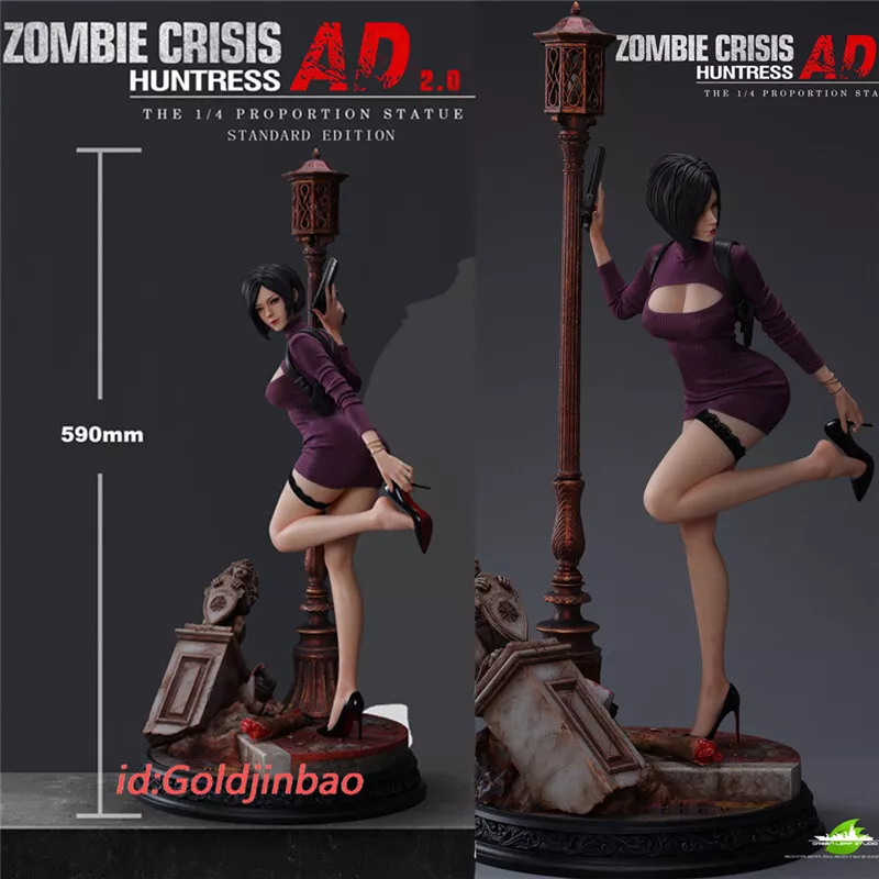 Green Leaf Studio Resident Evil Ada Wong Resin Model Pre-order GLS026C Two  Body