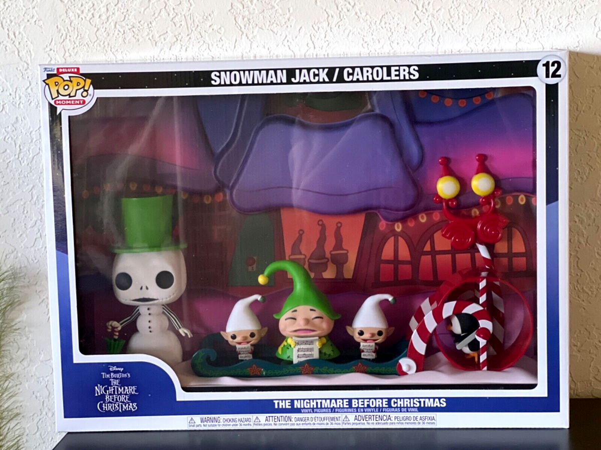 Funko Pop Deluxe Moment #12 Nightmare Before Christmas Snowman