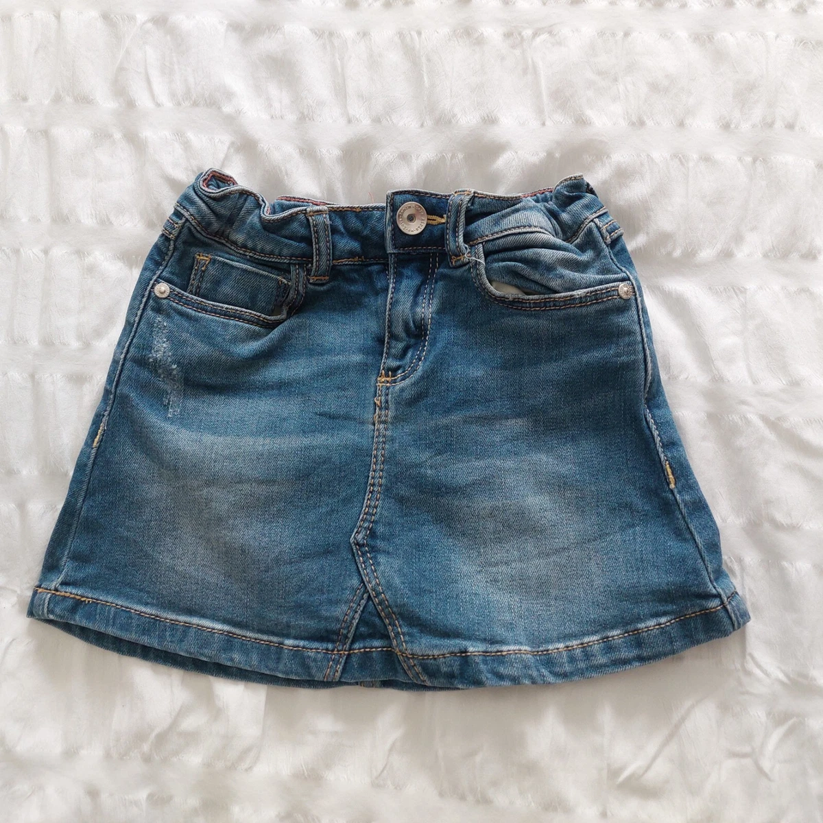 Falda vaquera Zara 4 a os ni a eBay