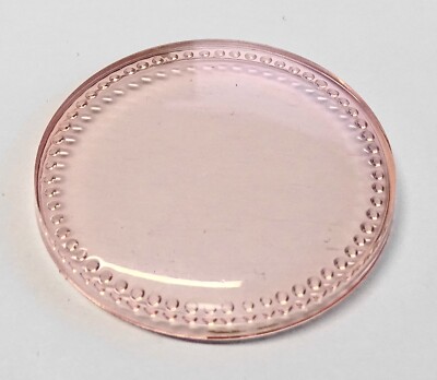 Verre De Montre Ronde Diamètre 23 Mm 'Genève Perle' Pour Réparation - Neuf